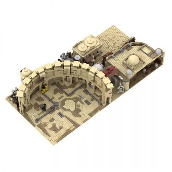 MOC 41406 Mos Eisley Spaceport from A New Hope 1977 Star Wars by ZeRadman MOC FACTORY 5 - MOULD KING