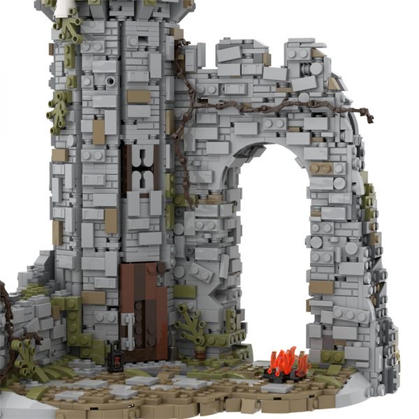 MOC 42261 Castle for the game Dark Souls Modular Building by povladimir MOC FACTORY 6 - MOULD KING