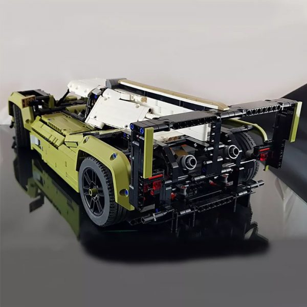 MOC 42338 42110 LMP Racer Super Racing Car by Dyens Creations MOC FACTORY 6 - MOULD KING