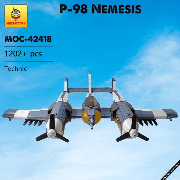 MOC 42418 P 98 Nemesis Designed by Jon Hall Technic by Playwell Bricks MOC FACTORY - MOULD KING