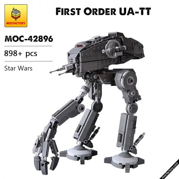 MOC 42896 First Order UA TT Star Wars by EDGE OF BRICKS MOC FACTORY - MOULD KING