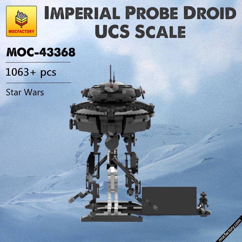 MOC -43368 Imperialer Sondendroide – UCS Scale Star Wars von Jeffy-O MOC FACTORY
