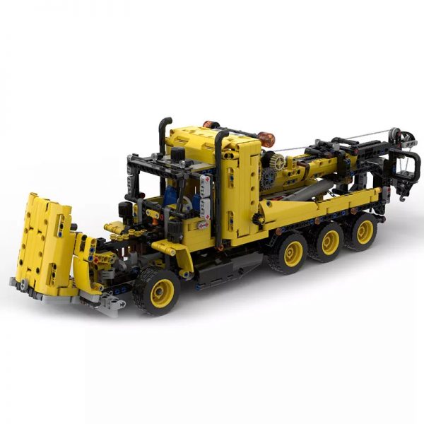 MOC 43434 42108 American Tow Truck alternate build Construction vehicle by timtimgo MOCFACTORY 4 - MOULD KING