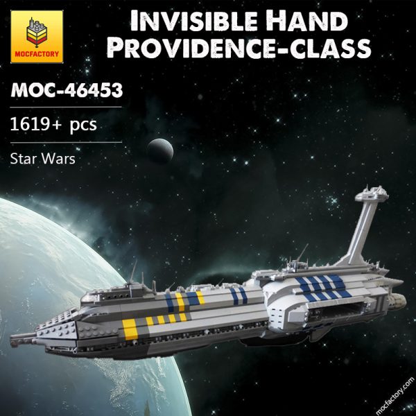 MOC 46453 Invisible Hand Providence class Star Wars by baciccia78 MOC FACTORY - MOULD KING