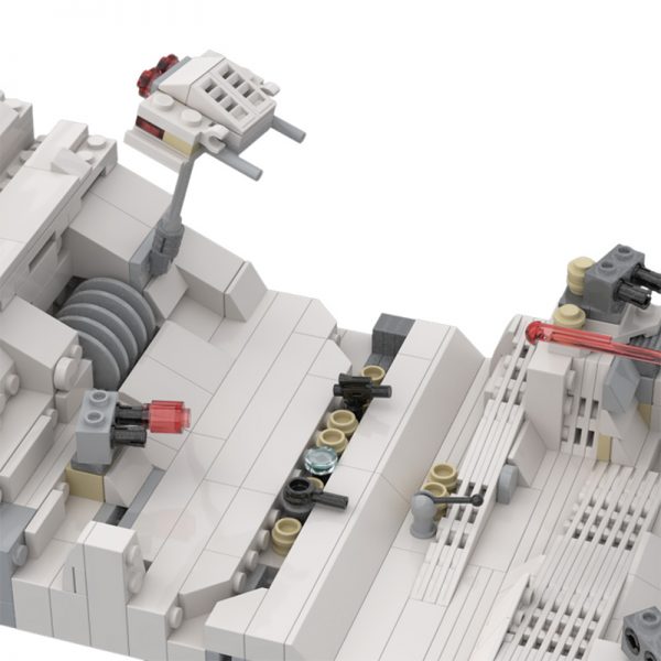 MOC 46597 Micro Hoth Kessel Run Falcon alternate build Star Wars by Brick a Brack MOC FACTORY 4 - MOULD KING