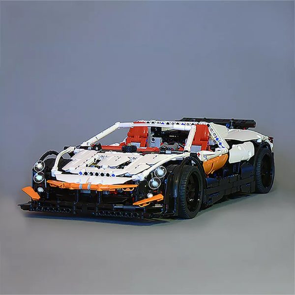 MOC 4687 Updated Simple Supercar by Lipko MOC FACTORY3 - MOULD KING