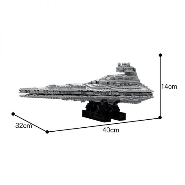 MOC 48106 Imperial Star Destroyer Star Wars by Red5 Leader MOC FACTORY 3 - MOULD KING