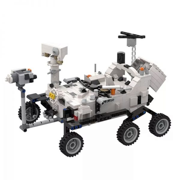 MOC 48997 Perseverance Mars Rover Ingenuity Helicopter NASA Creator by YCBricks MOC FACTORY 2 - MOULD KING