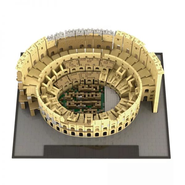 MOC 49020 The Colosseum Modular Buildings by brickgloria MOCFACTORY 3 - MOULD KING