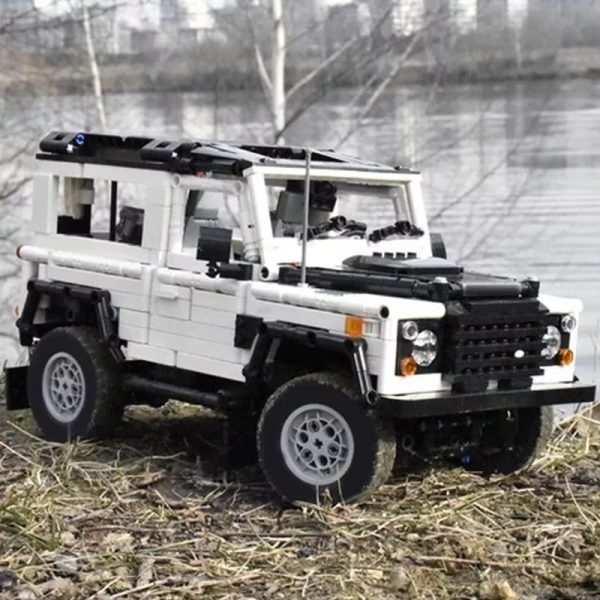 MOC 49183 Land Rover Defender 90 Off road Car by ArsMan064 MOCFACTORY 3 - MOULD KING