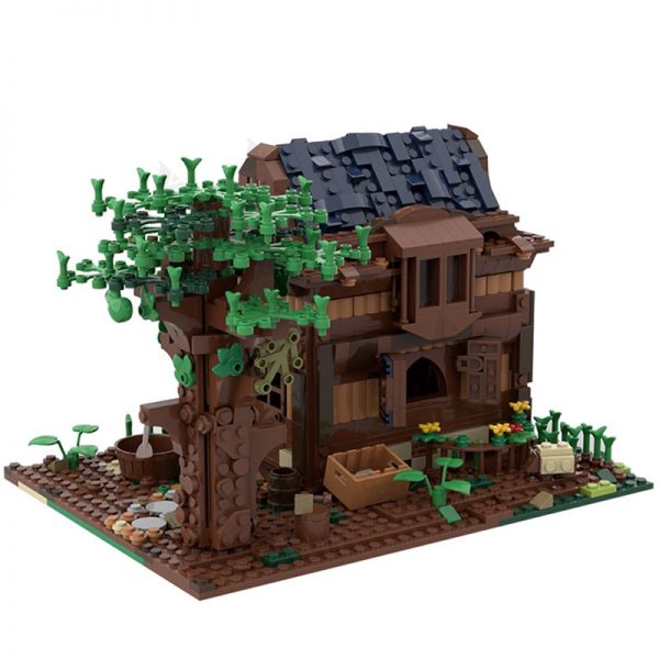 MOC 50031 21318 Modular Medieval House Alternative Build Modular Building by gabizon MOC FACTORY3 - MOULD KING