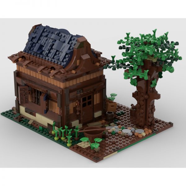 MOC 50031 21318 Modular Medieval House Alternative Build Modular Building by gabizon MOC FACTORY4 - MOULD KING