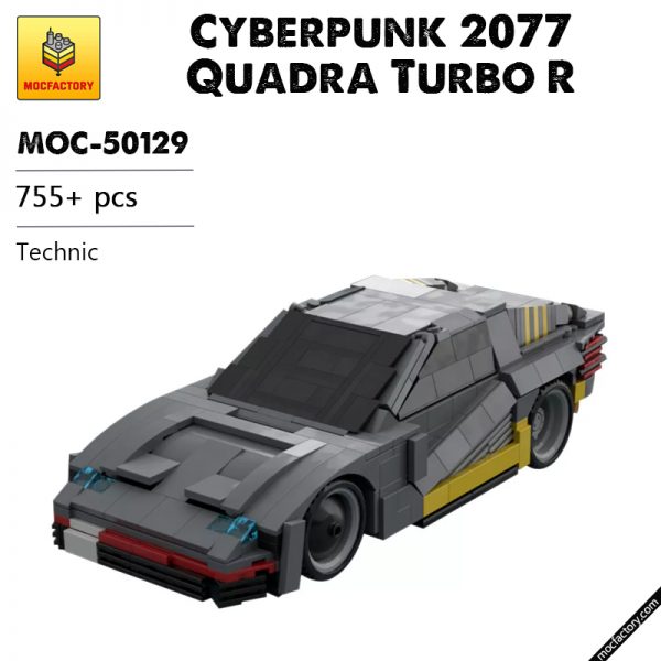 MOC 50129 Cyberpunk 2077 Quadra Turbo R Technic by GimmeInstructions MOC FACTORY - MOULD KING