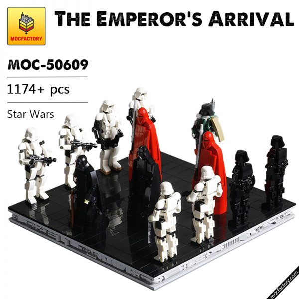 MOC 50609 The Emperors Arrival Star Wars by onecase MOC FACTORY - MOULD KING