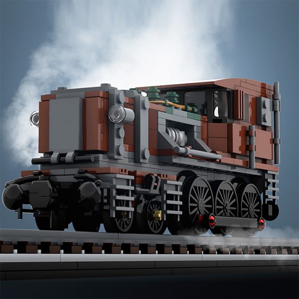 MOC 51372 10277 Steampunk Crocodile Locomotive Technic by MadMocs MOC FACTORY 3 - MOULD KING