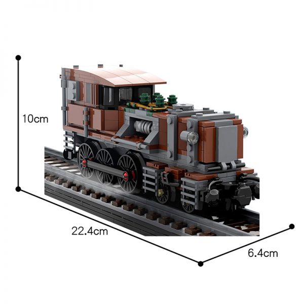 MOC 51372 10277 Steampunk Crocodile Locomotive Technic by MadMocs MOC FACTORY 4 - MOULD KING