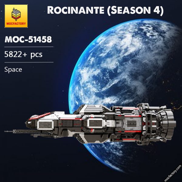 MOC 51458 Rocinante Season 4 Space by brickgloria MOC FACTORY - MOULD KING