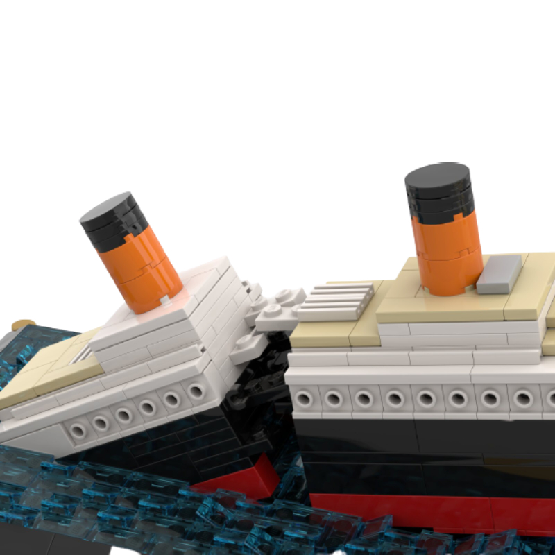 MOC-51466 Titanic Sinking Scene Film von YCBricks MOC FACTORY