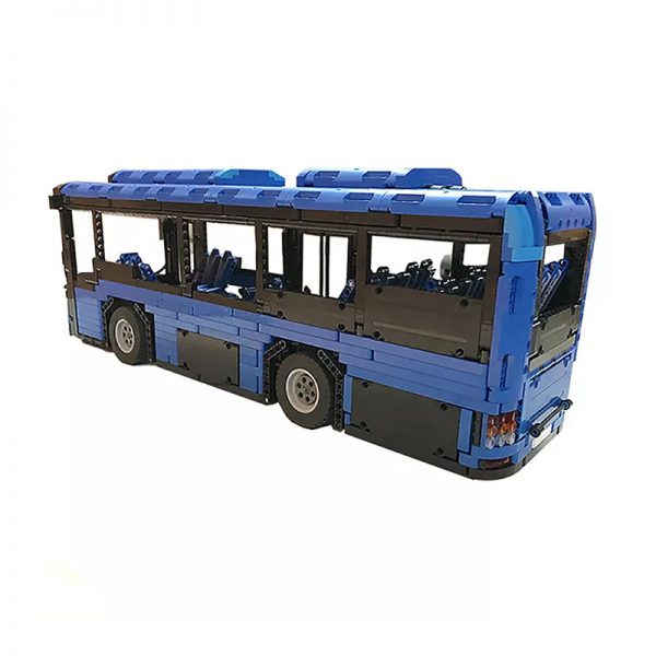 MOC 5161 Motorized Bus by HallBricks MOC FACTORY2 - MOULD KING