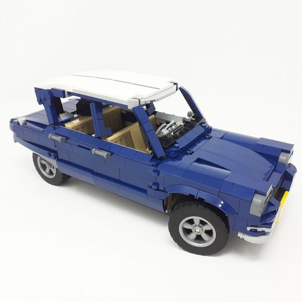 MOC 51611 10265 Citroen Ami 6 Technic by monstermatou MOC FACTORY 2 - MOULD KING