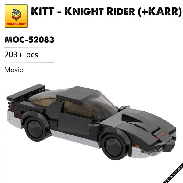 MOC 52083 KITT Knight Rider KARR Movie by TLG MOC FACTORY 1 - MOULD KING