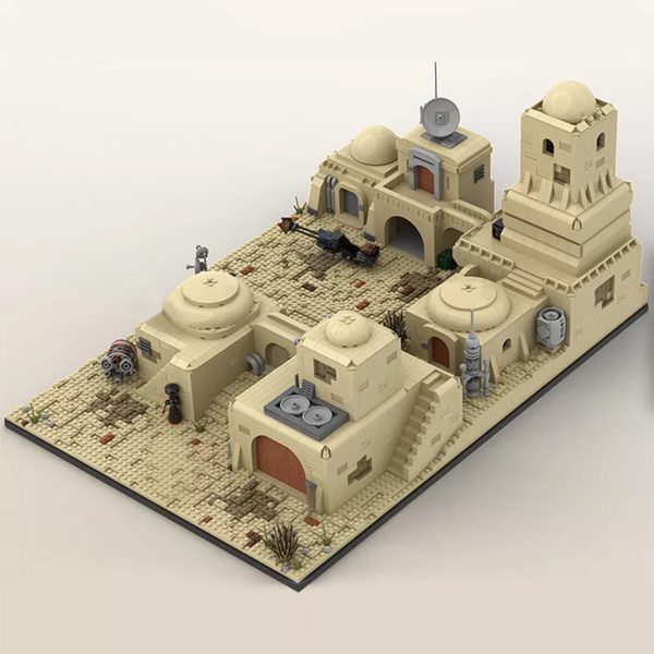 MOC 52200 Tatooine Mos Eisley Cantina 1 Star Wars by MOCOPOLIS MOC FACTORY 3 - MOULD KING