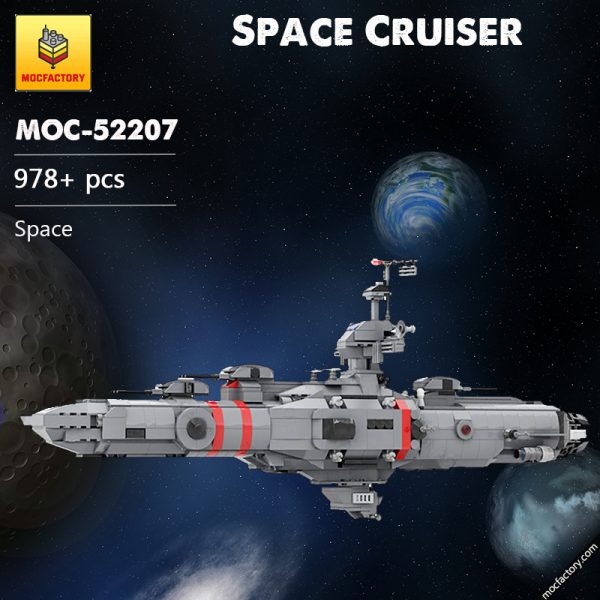 MOC 52207 Space Cruiser Space by Katan MOC FACTORY - MOULD KING