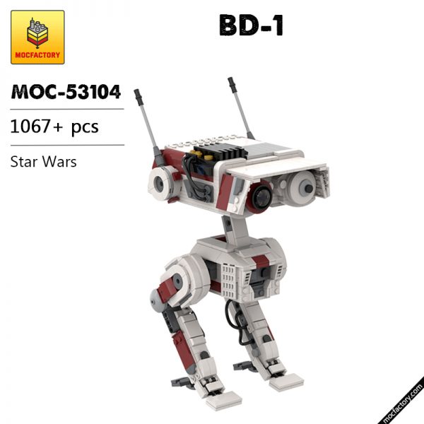 MOC 53104 BD 1 Star Wars by scoutthetrooper MOC FACTORY - MOULD KING