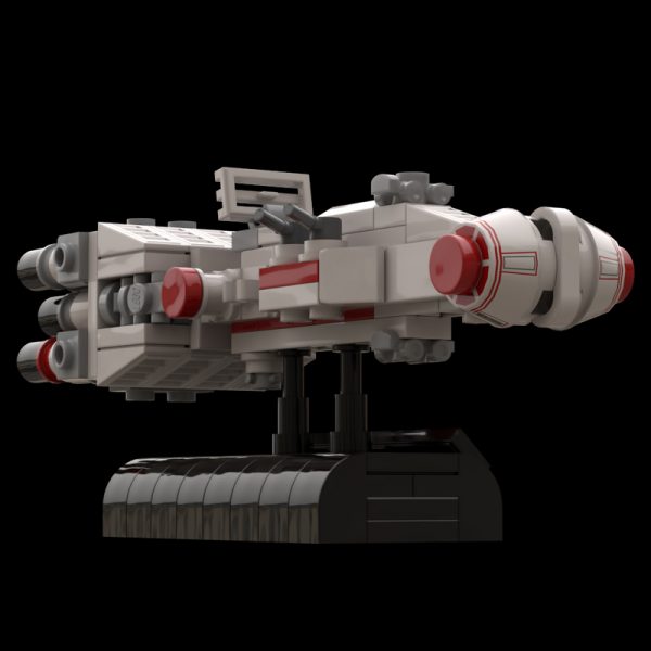 MOC 53318 Tantive IV Rebel Blockade Runner Micro Scale Star Wars by Xigphir MOC FACTORY 2 - MOULD KING