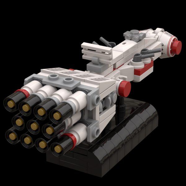 MOC 53318 Tantive IV Rebel Blockade Runner Micro Scale Star Wars by Xigphir MOC FACTORY 3 - MOULD KING