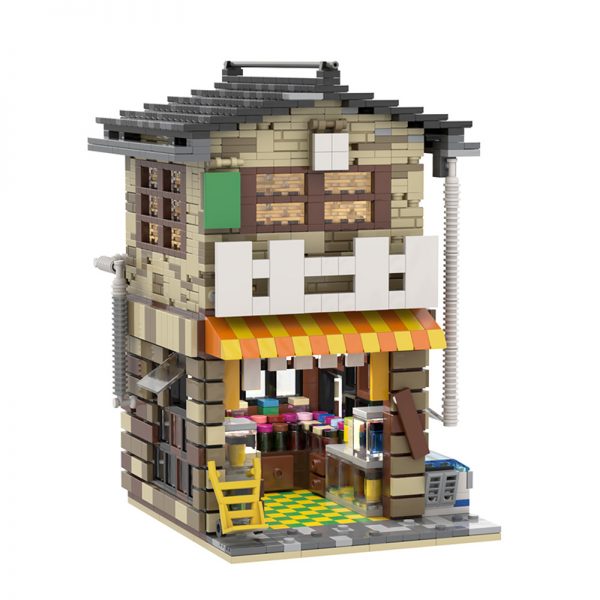 MOC 58773 Japanese Stores Modular Building by povladimir MOC FACTORY 2 - MOULD KING