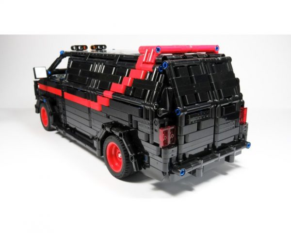 MOC 5945 A Team Van by Chade MOC FACTORY3 - MOULD KING