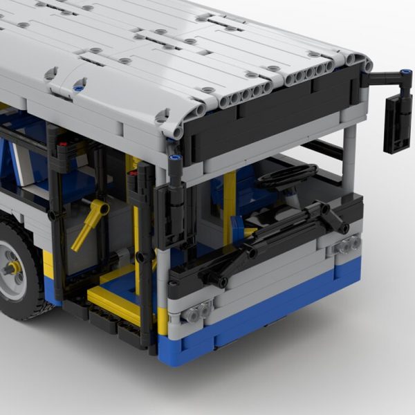 MOC 59883 Lego Technic 12m Bus Technic by Emmebrick MOC FACTORY 5 - MOULD KING