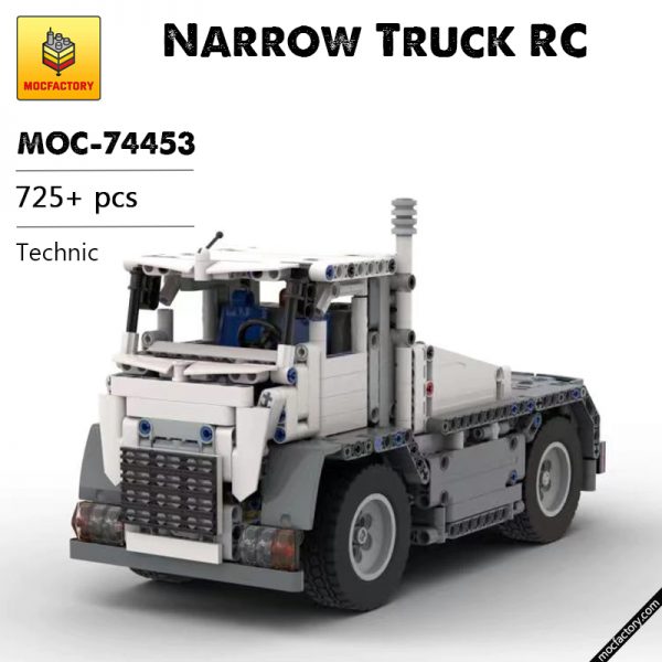 MOC 74453 Narrow Truck RC Technic by ME MOC FACTORY - MOULD KING