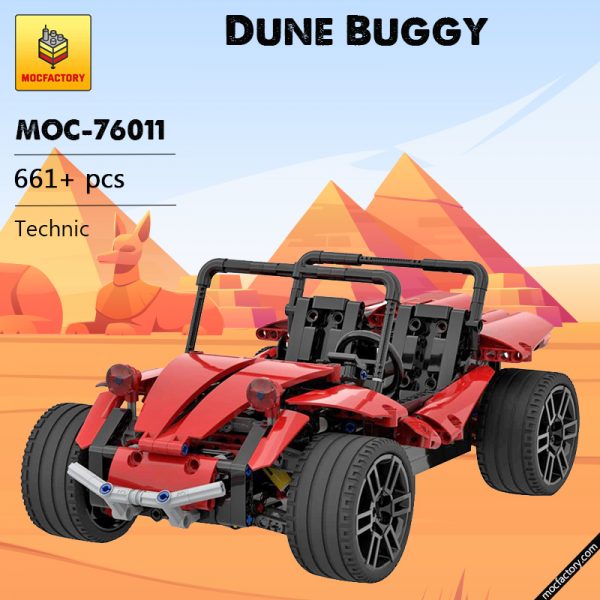 MOC 76011 Dune Buggy Technic by paave MOC FACTORY - MOULD KING