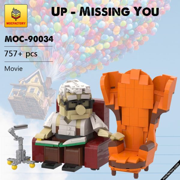 MOC 90034 Up Missing You Cartoon Movie MOCFACTORY6 - MOULD KING