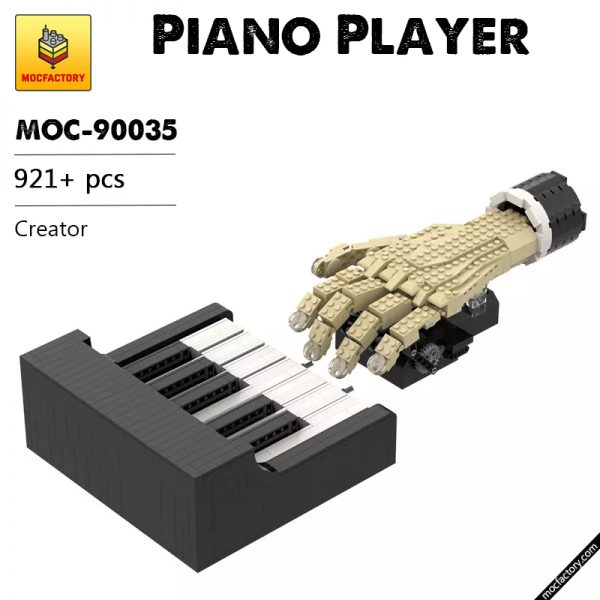 MOC 90035 Piano Player Creator MOCFACTORY - MOULD KING