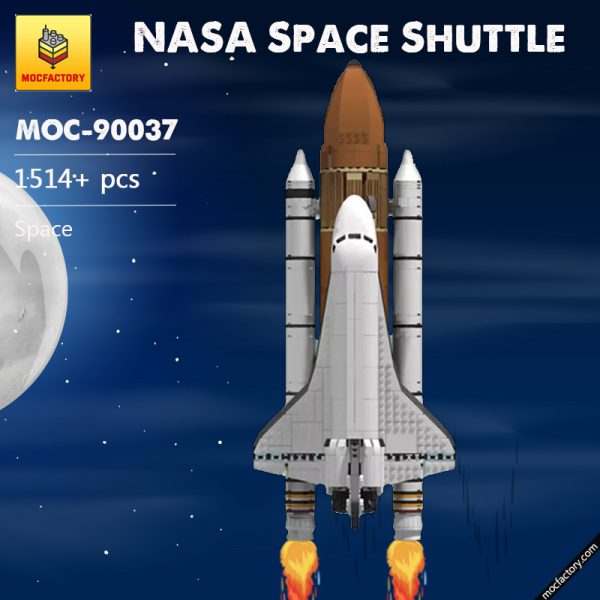 MOC 90037 NASA Space Shuttle MOC FACTORY - MOULD KING