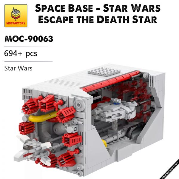 MOC 90063 Space Base Star Wars Escape the Death Star MOC FACTORY - MOULD KING
