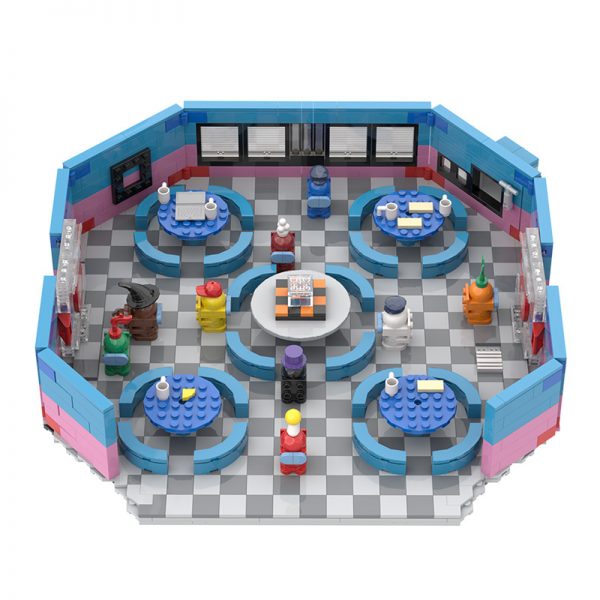MOC 90068 The Restaurant in Among US Movie MOC FACTORY 3 - MOULD KING