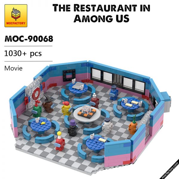 MOC 90068 The Restaurant in Among US Movie MOC FACTORY - MOULD KING