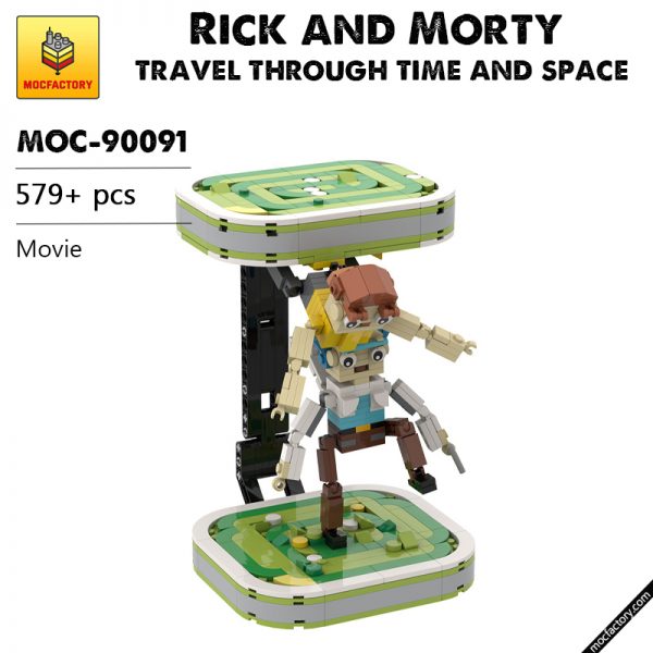 MOC 90091 Rick and Morty travel through time and space Movie MOC FACTORY - MOULD KING