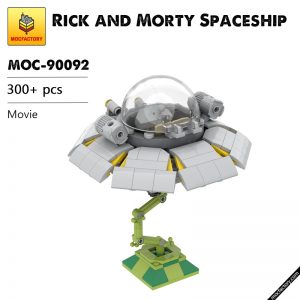 MOC 90092 Rick and Morty Spaceship Movie MOC FACTORY - MOULD KING
