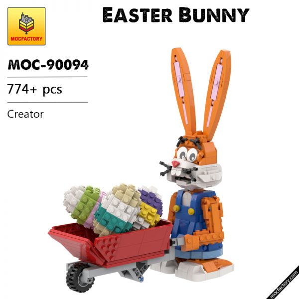 MOC 90094 Easter Bunny Creator MOC FACTORY - MOULD KING