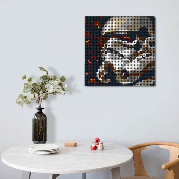 MOC 90103 Star Wars Vader Pixel Art MOC FACTORY 2 - MOULD KING