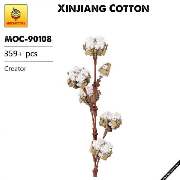 MOC 90108 Xinjiang Cotton Creator MOC FACTORY - MOULD KING