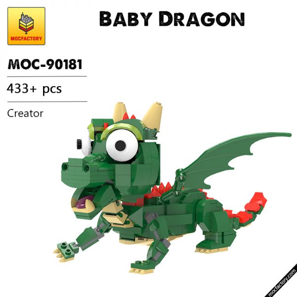 MOC 90181 Baby Dragon Creator MOC FACTORY - MOULD KING