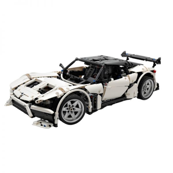 MOC 9613 Volcano RS Supercar by Charbel MOC FACTORY 3 - MOULD KING