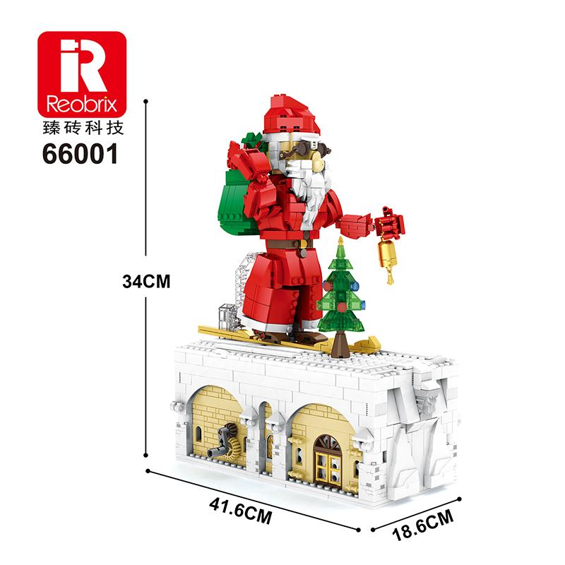 Reobrix 66001 Santa Coming with 1038 pieces