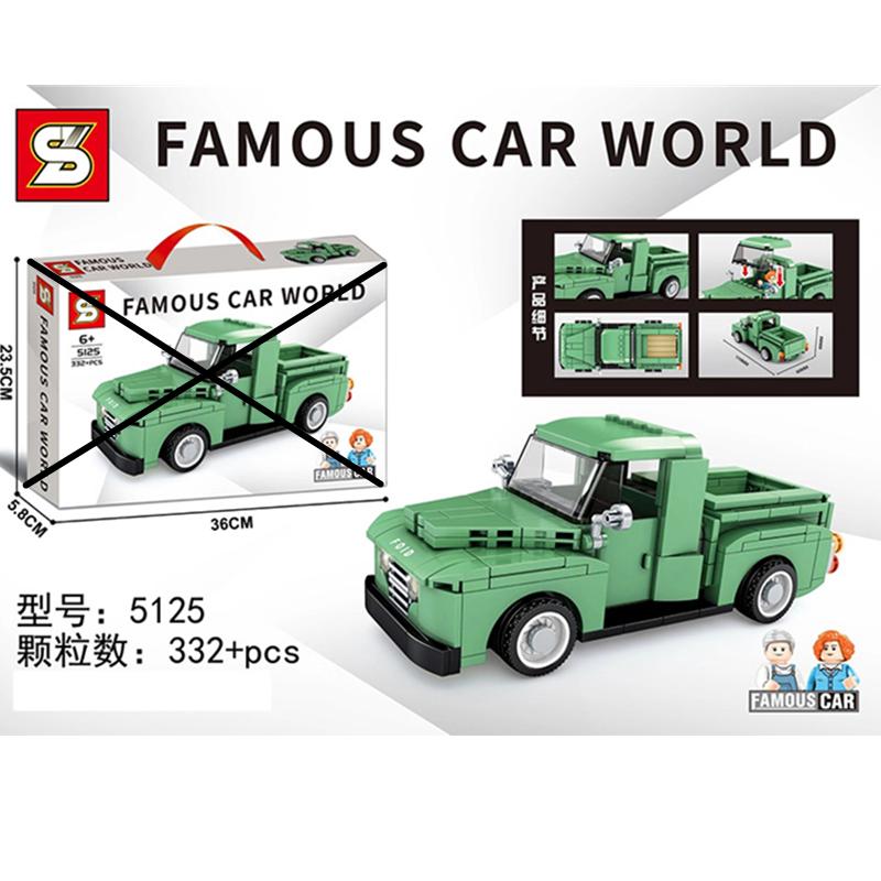 SY 5125 Ford F-1 with 332 pieces